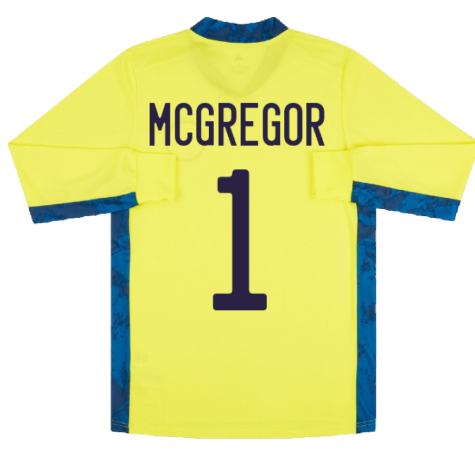 2020-2021 Scotland LS Goalkeeper Shirt (Yellow) (MCGREGOR 1)