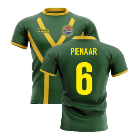 2023-2024 South Africa Springboks Flag Concept Rugby Shirt (Pienaar 6)