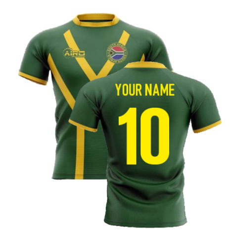 2025-2026 South Africa Springboks Flag Concept Rugby Shirt (Your Name)