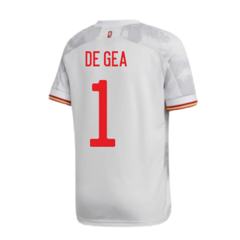 2020-2021 Spain Away Shirt (DE GEA 1)