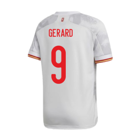 2020-2021 Spain Away Shirt (GERARD 9)