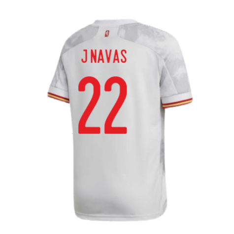 2020-2021 Spain Away Shirt (J NAVAS 22)