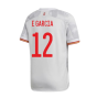 2020-2021 Spain Away Shirt (Kids) (E GARCIA 12)