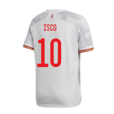 2020-2021 Spain Away Shirt (Kids) (ISCO 10)