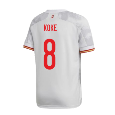 2020-2021 Spain Away Shirt (Kids) (KOKE 8)