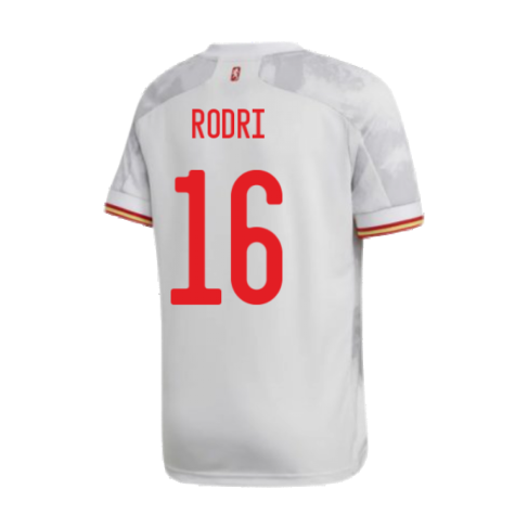 2020-2021 Spain Away Shirt (RODRI 16)