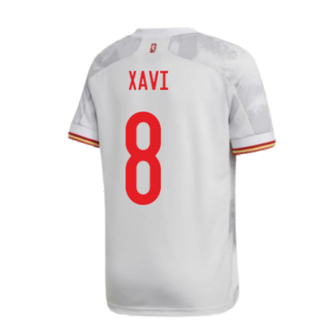 2020-2021 Spain Away Shirt (XAVI 8)