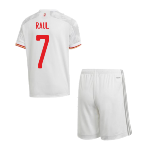 2020-2021 Spain Away Youth Kit (RAUL 7)