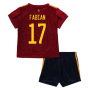 2020-2021 Spain Home Adidas Baby Kit (FABIAN 17)