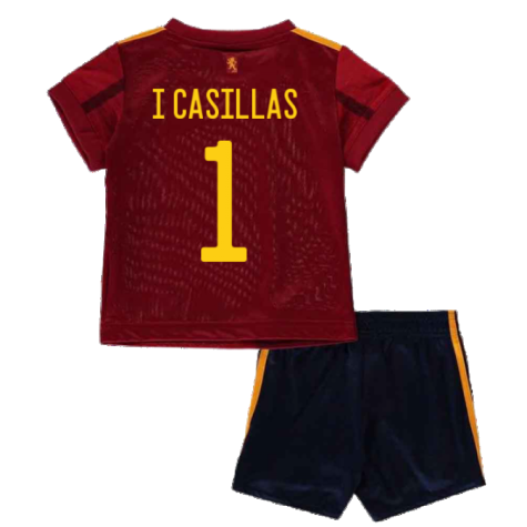 2020-2021 Spain Home Adidas Baby Kit (I CASILLAS 1)