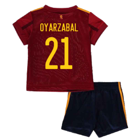 2020-2021 Spain Home Adidas Baby Kit (OYARZABAL 21)