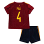 2020-2021 Spain Home Adidas Baby Kit (PAU 4)