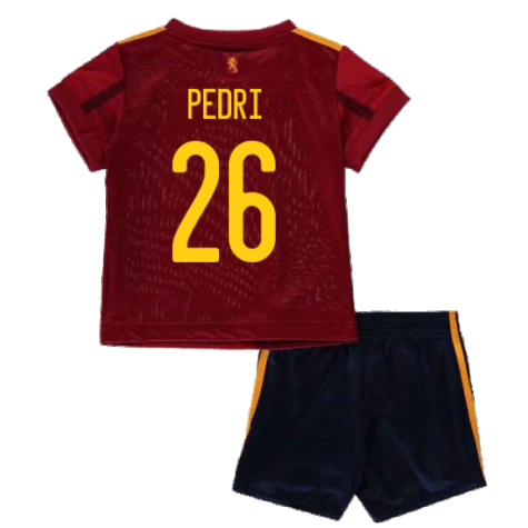 2020-2021 Spain Home Adidas Baby Kit (PEDRI 26)