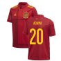 2020-2021 Spain Home Adidas Football Shirt (Kids) (ADAMA 20)