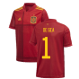 2020-2021 Spain Home Adidas Football Shirt (Kids) (DE GEA 1)