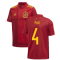 2020-2021 Spain Home Adidas Football Shirt (Kids) (PAU 4)
