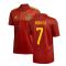 2020-2021 Spain Home Adidas Football Shirt (MORATA 7)