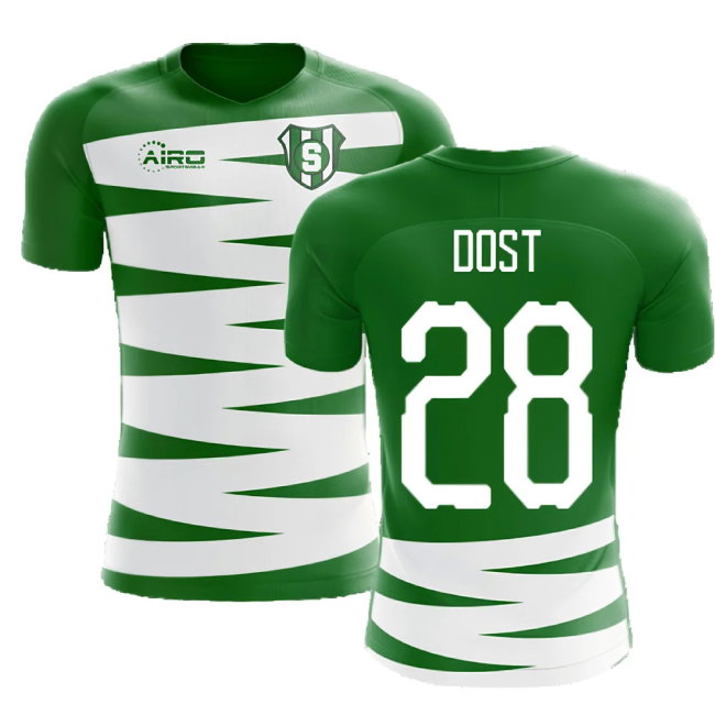 2025-2026 Sporting Lisbon Home Concept Football Shirt (Dost 28)