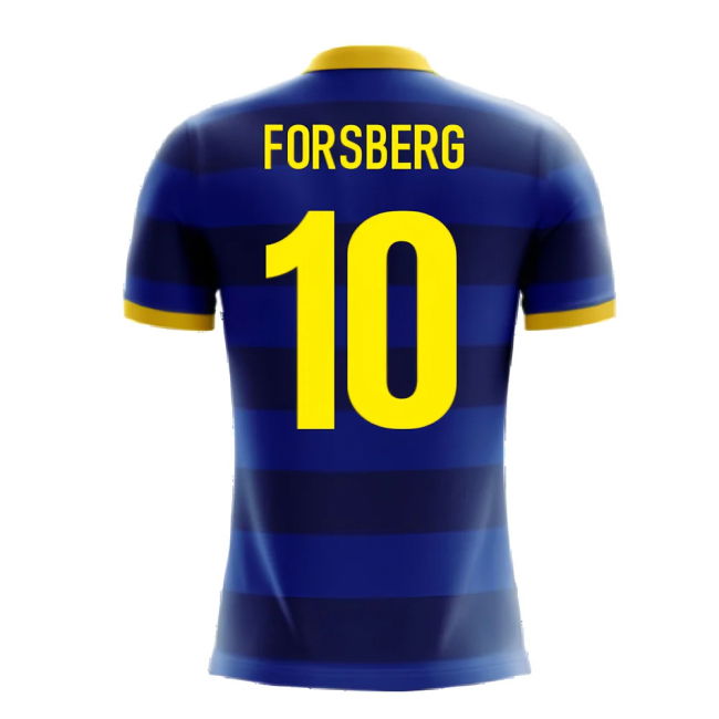 2025-2026 Sweden Airo Concept Away Shirt (Forsberg 10) - Kids