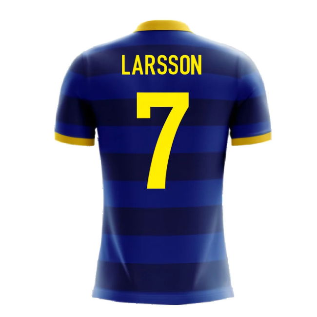 2025-2026 Sweden Airo Concept Away Shirt (Larsson 7)