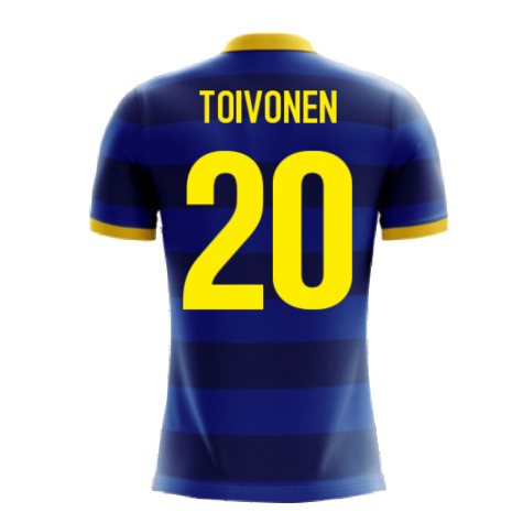 2025-2026 Sweden Airo Concept Away Shirt (Toivonen 20) - Kids