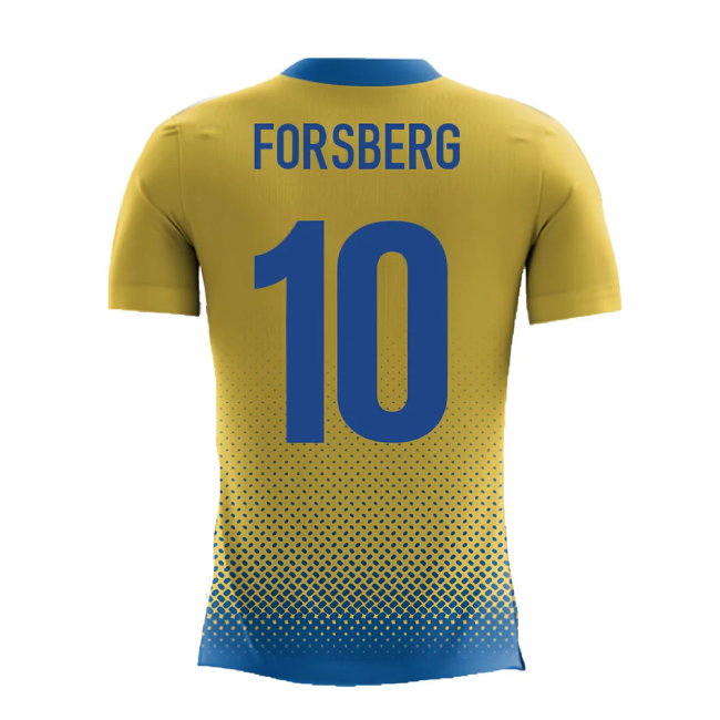 2025-2026 Sweden Airo Concept Home Shirt (Forsberg 10)