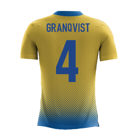2023-2024 Sweden Airo Concept Home Shirt (Granqvist 4) - Kids