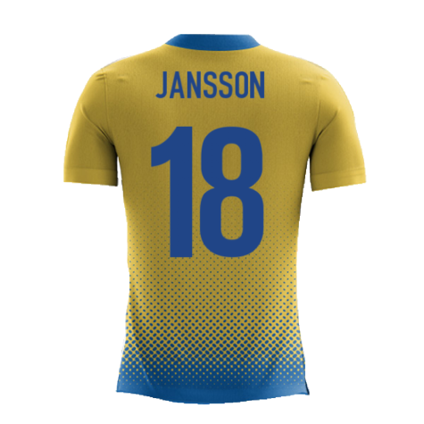 2022-2023 Sweden Airo Concept Home Shirt (Jansson 18) - Kids