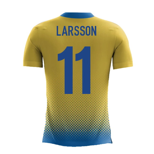 2025-2026 Sweden Airo Concept Home Shirt (Larsson 11)