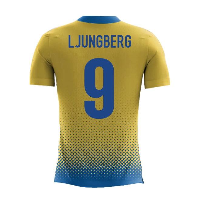 2025-2026 Sweden Airo Concept Home Shirt (Ljungberg 9)