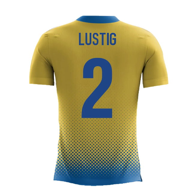 2025-2026 Sweden Airo Concept Home Shirt (Lustig 2)