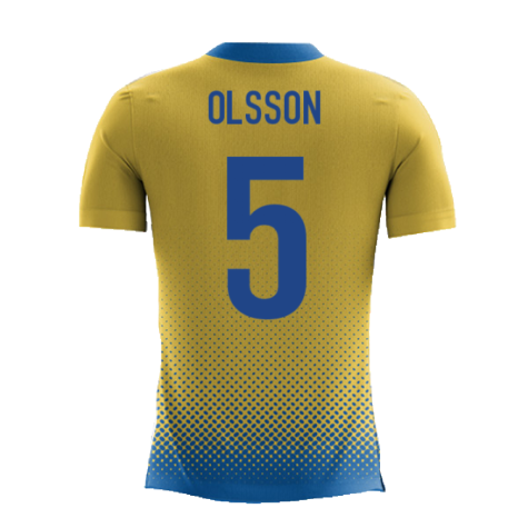 2023-2024 Sweden Airo Concept Home Shirt (Olsson 5) - Kids