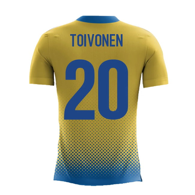 2025-2026 Sweden Airo Concept Home Shirt (Toivonen 20)