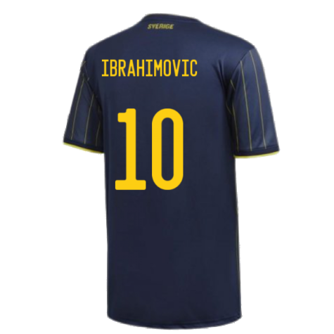 2020-2021 Sweden Away Shirt (Kids) (IBRAHIMOVIC 10)