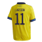 2020-2021 Sweden Home Adidas Football Shirt (Kids) (LARSSON 11)