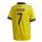 2020-2021 Sweden Home Adidas Football Shirt (Kids) (LARSSON 7)