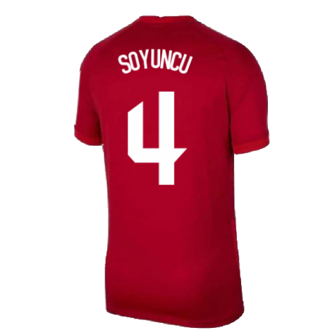 2020-2021 Turkey Away Nike Football Shirt (SOYUNCU 4)