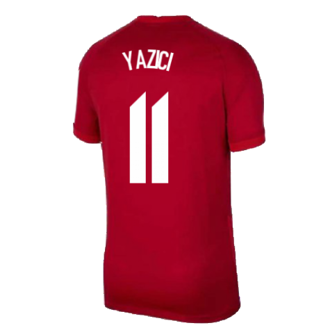 2020-2021 Turkey Away Nike Football Shirt (YAZICI 11)