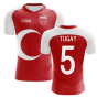 2023-2024 Turkey Home Concept Football Shirt (TUGAY 5) - Kids