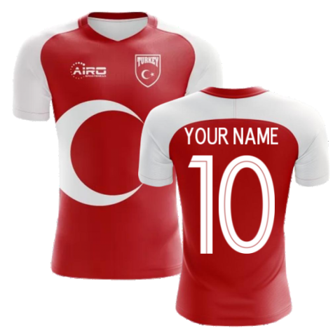 2025-2026 Turkey Home Concept Football Shirt (Your Name)