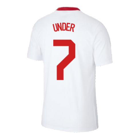 2020-2021 Turkey Supporters Home Shirt (UNDER 7)