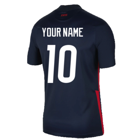 2020-2021 USA Away Shirt (Your Name)