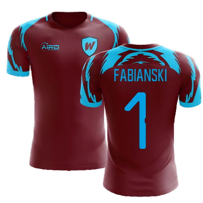 2025-2026 West Ham Home Concept Football Shirt (FABIANSKI 1)