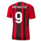 2021-2022 AC Milan Authentic Home Shirt (VAN BASTEN 9)
