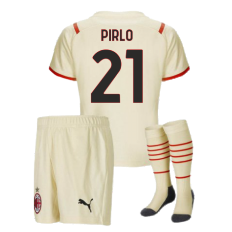 2021-2022 AC Milan Away Mini Kit (PIRLO 21)
