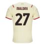 2021-2022 AC Milan Away Shirt (Kids) (MALDINI 27)