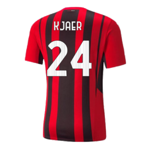 2021-2022 AC Milan Home Shirt (KJAER 24)