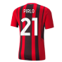 2021-2022 AC Milan Home Shirt (PIRLO 21)