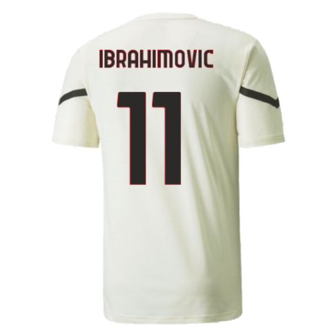 2021-2022 AC Milan Pre-Match Jersey (Afterglow) (IBRAHIMOVIC 11)