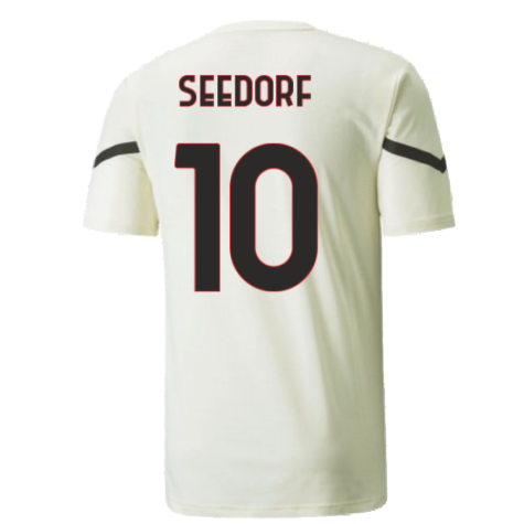 2021-2022 AC Milan Pre-Match Jersey (Afterglow) (SEEDORF 10)